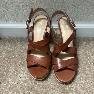 Vince Camuto Summer Wedges size 9